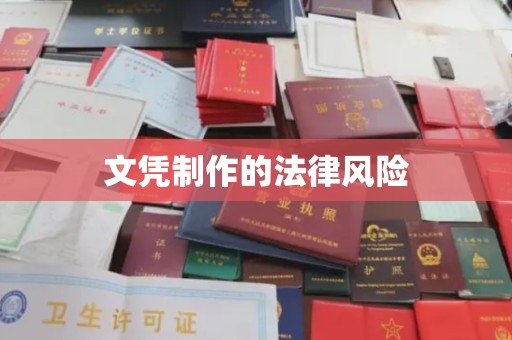 新密文凭制作的法律风险