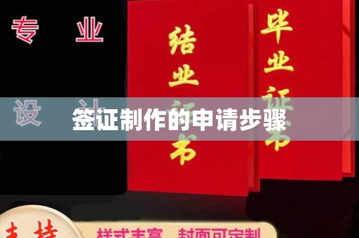 新密签证制作的申请步骤