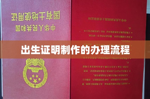 新密出生证明制作的办理流程