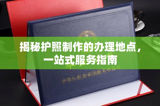 新密揭秘护照制作的办理地点，一站式服务指南